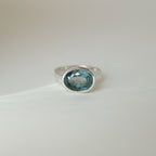 Moss Aquamarine Ring