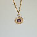 Spinel Tart 14k Pendant