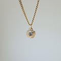 Cosmos Salt and Pepper Diamond 14k Pendant