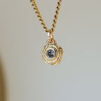 Cosmos Salt and Pepper Diamond 14k Pendant