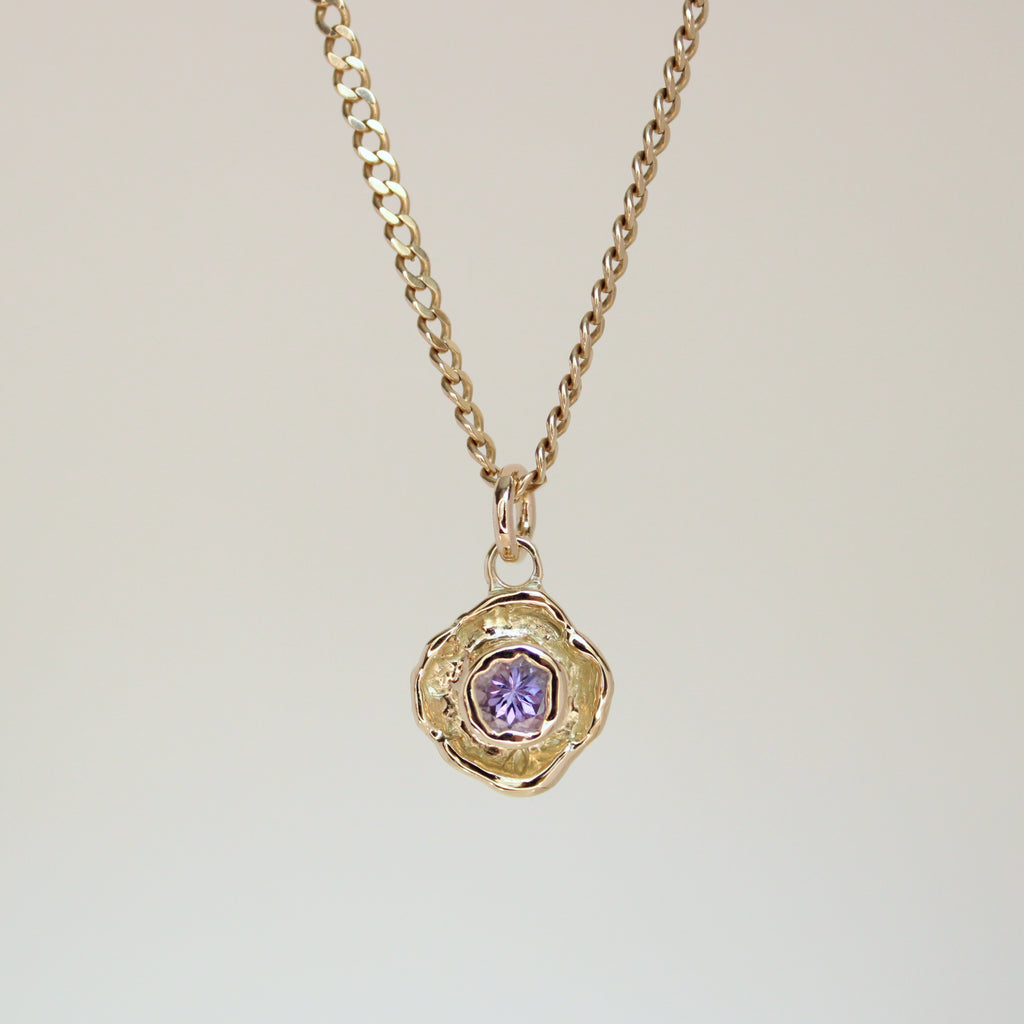 Tanzanite Tart 14k Pendant