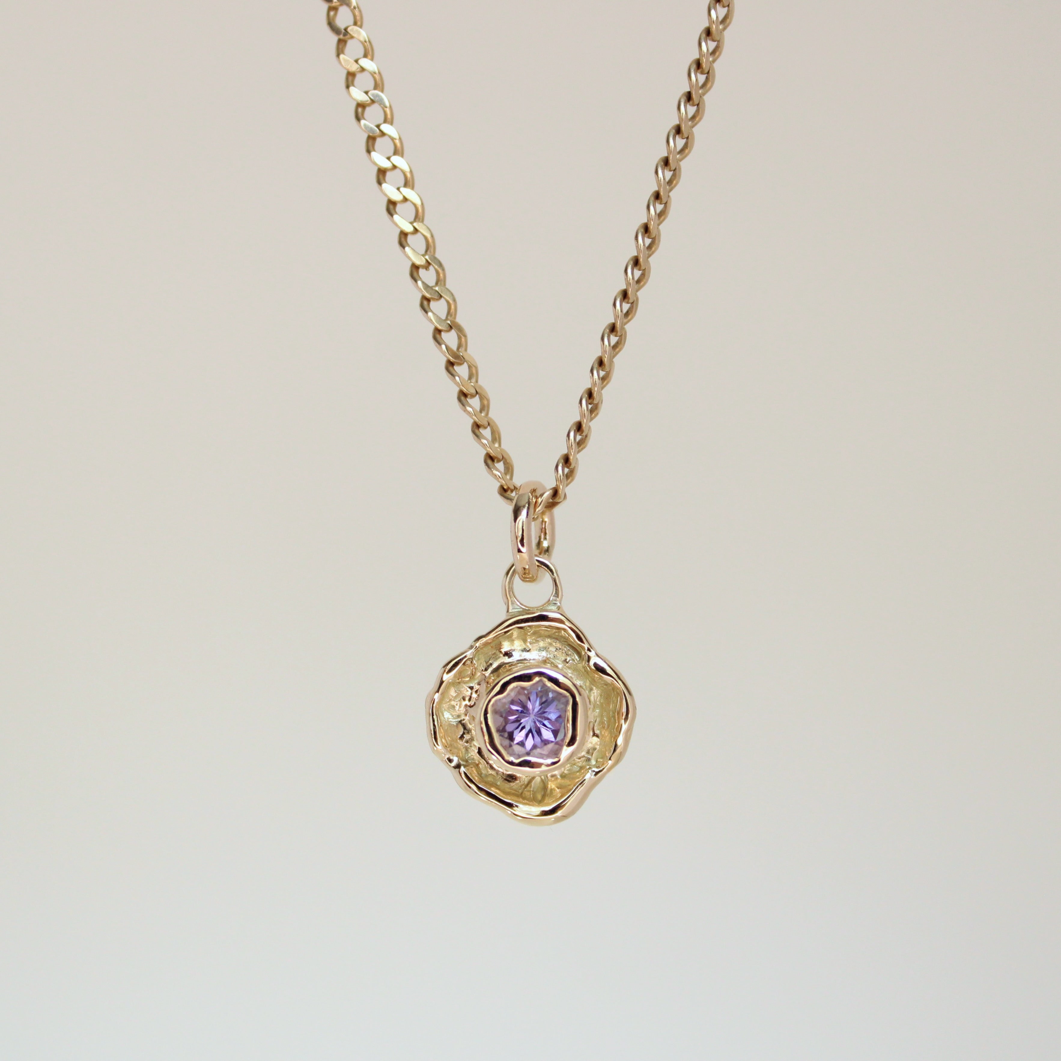 Tanzanite Tart 14k Pendant