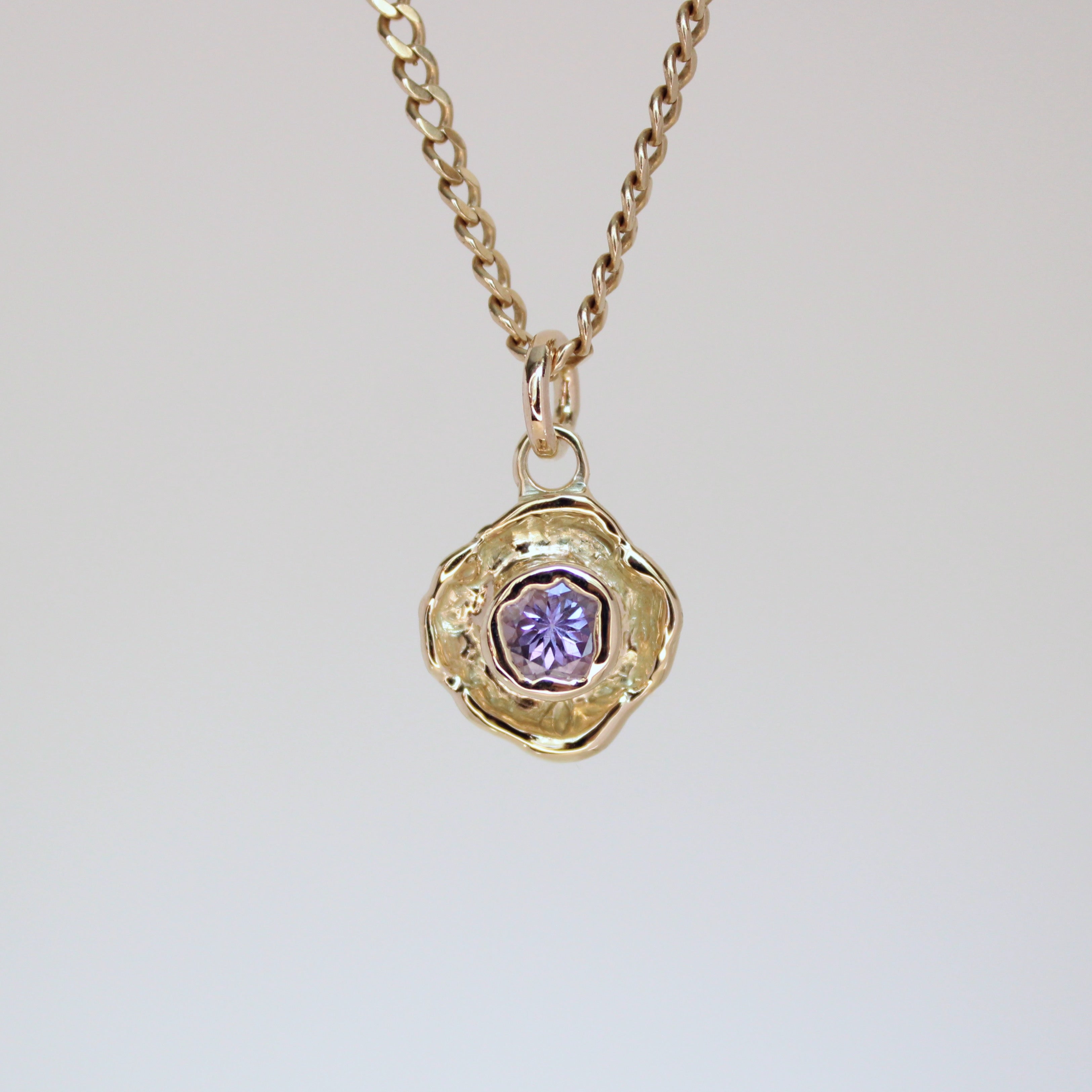 Tanzanite Tart 14k Pendant
