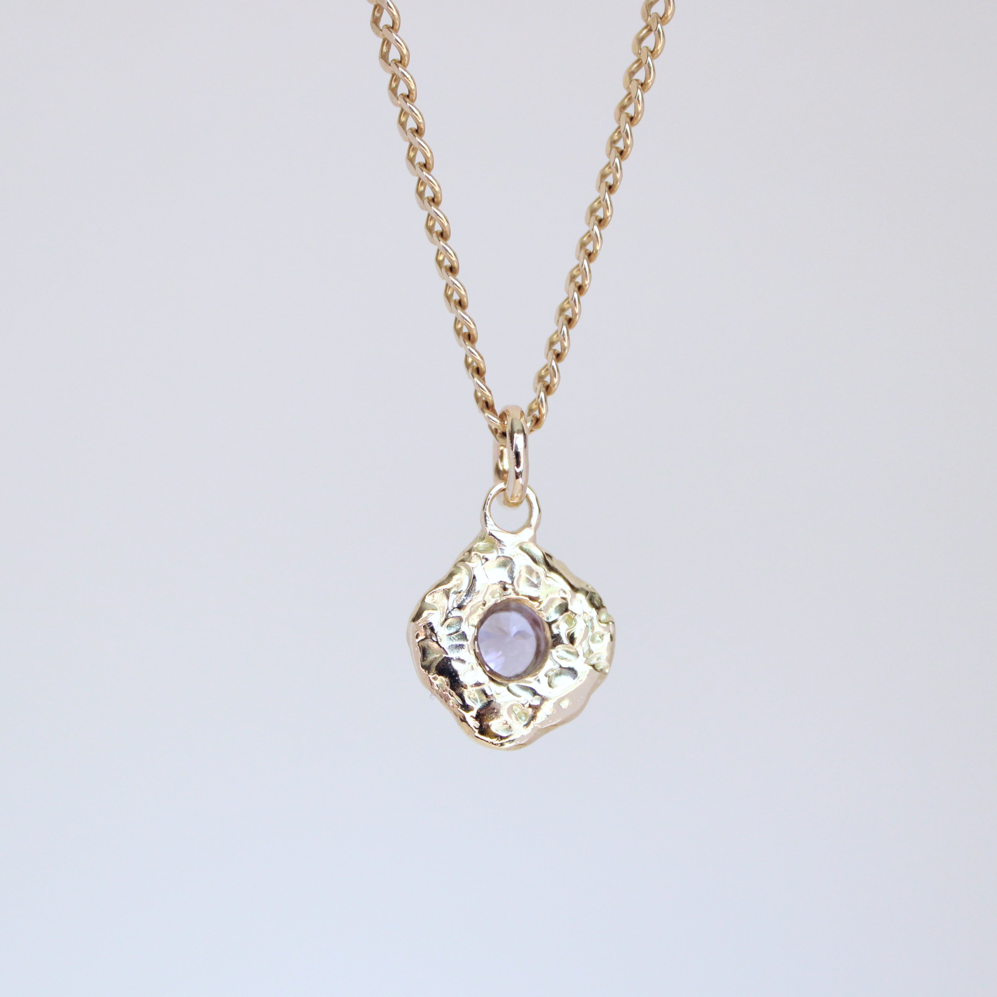 Tanzanite Tart 14k Pendant