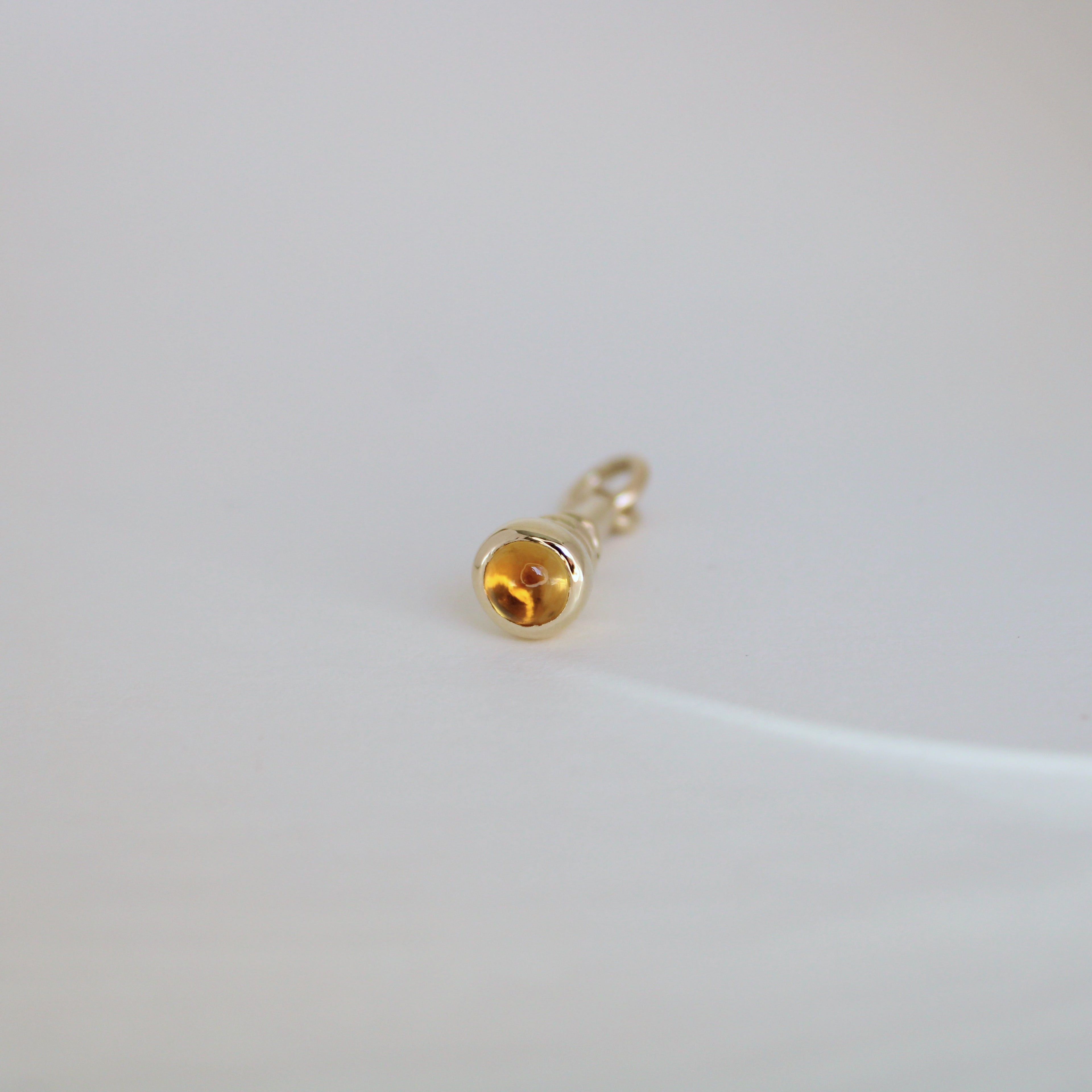 Citrine Gold Glow Drop
