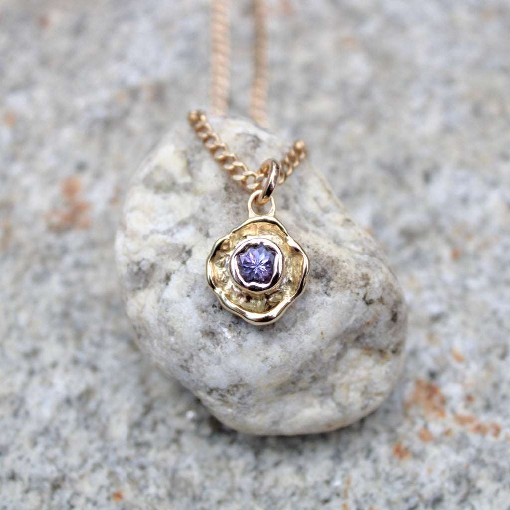 Tanzanite Tart 14k Pendant