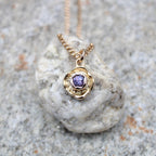 Tanzanite Tart 14k Pendant
