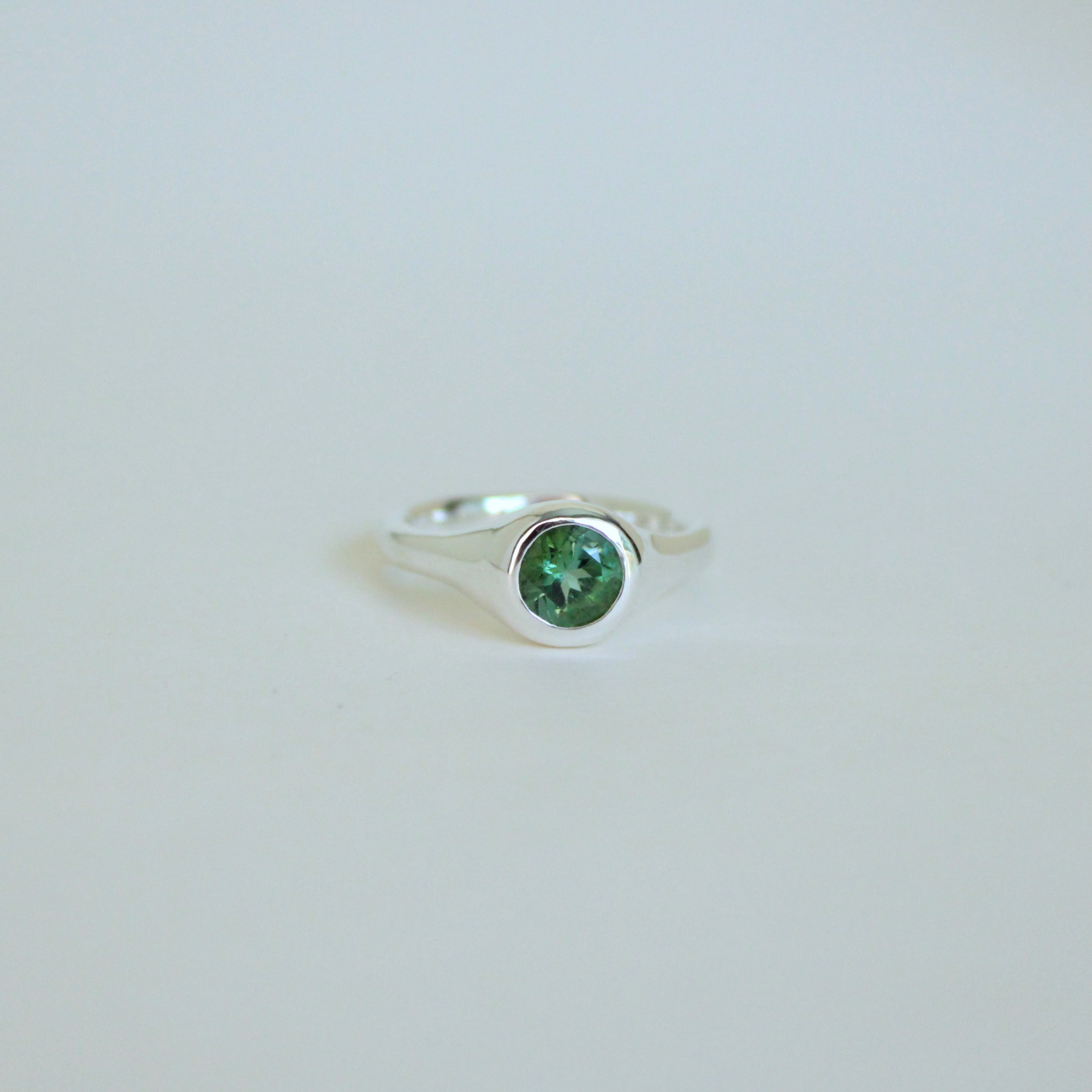 Portal Ring - Green-Blue Tourmaline