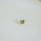 Portal Ring - Yellow Tourmaline
