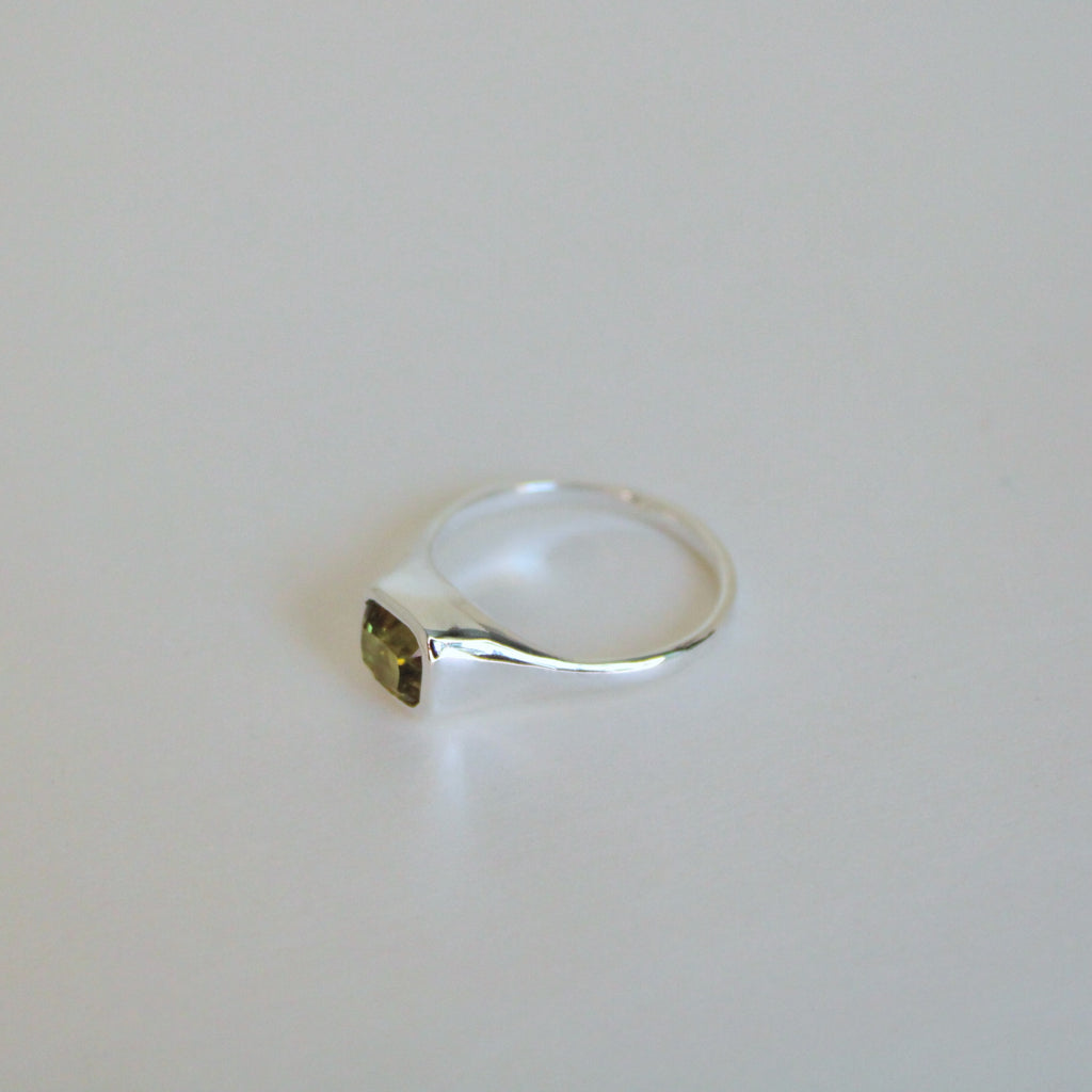 Portal Ring - Yellow Tourmaline