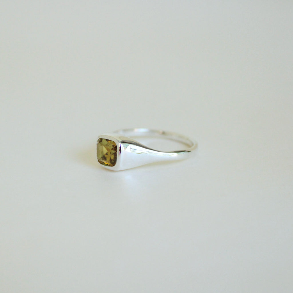 Portal Ring - Yellow Tourmaline