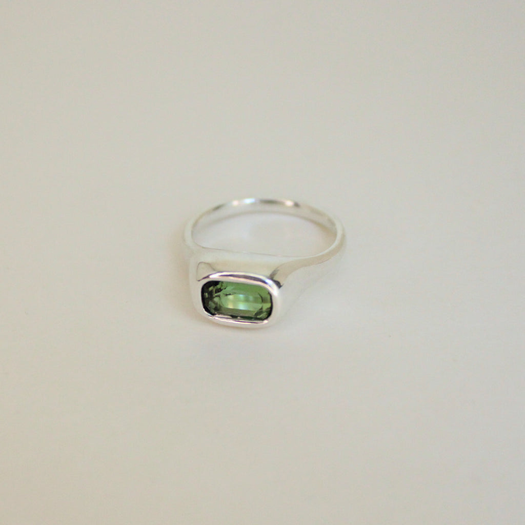 Portal Ring - Green Tourmaline 4