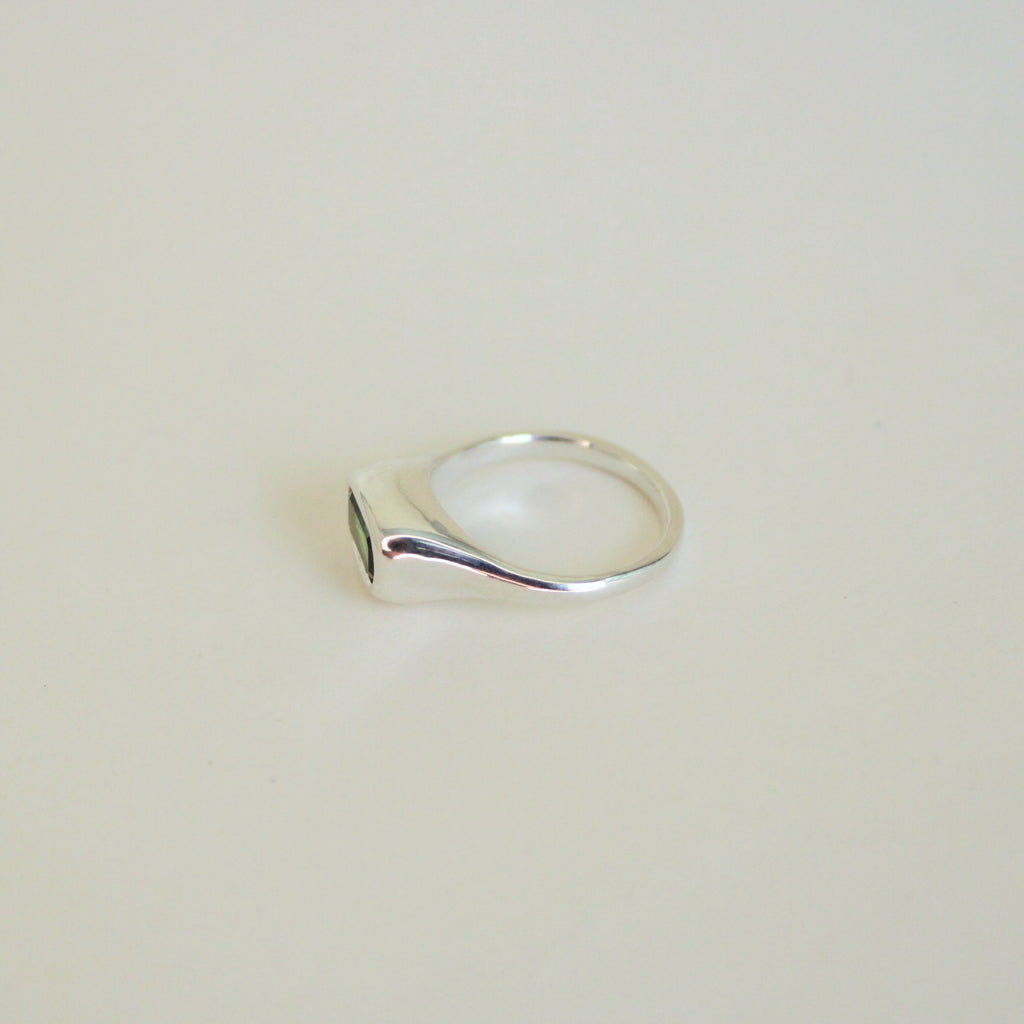 Portal Ring - Green Tourmaline 4