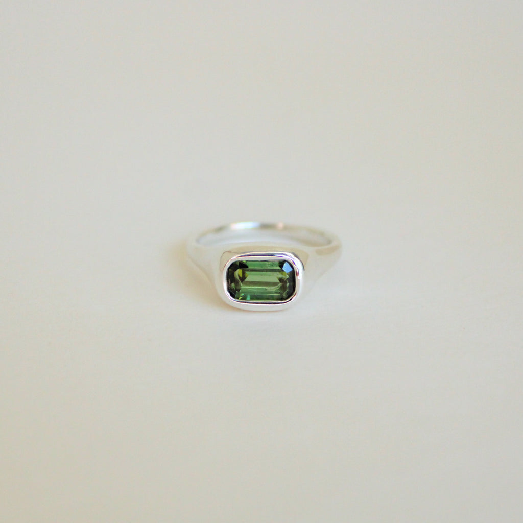 Portal Ring - Green Tourmaline 4