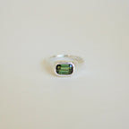 Portal Ring - Green Tourmaline 4
