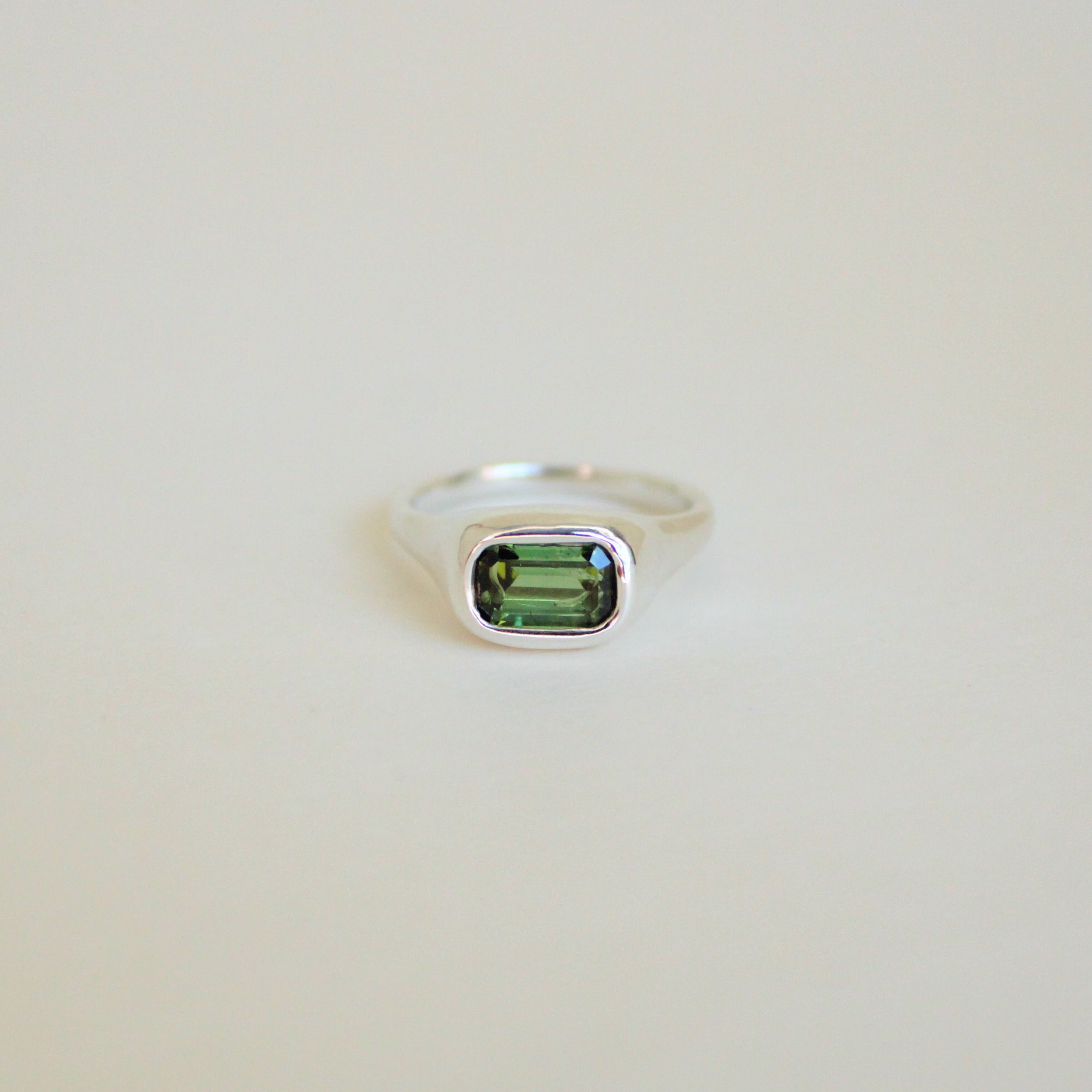 Portal Ring - Green Tourmaline 4
