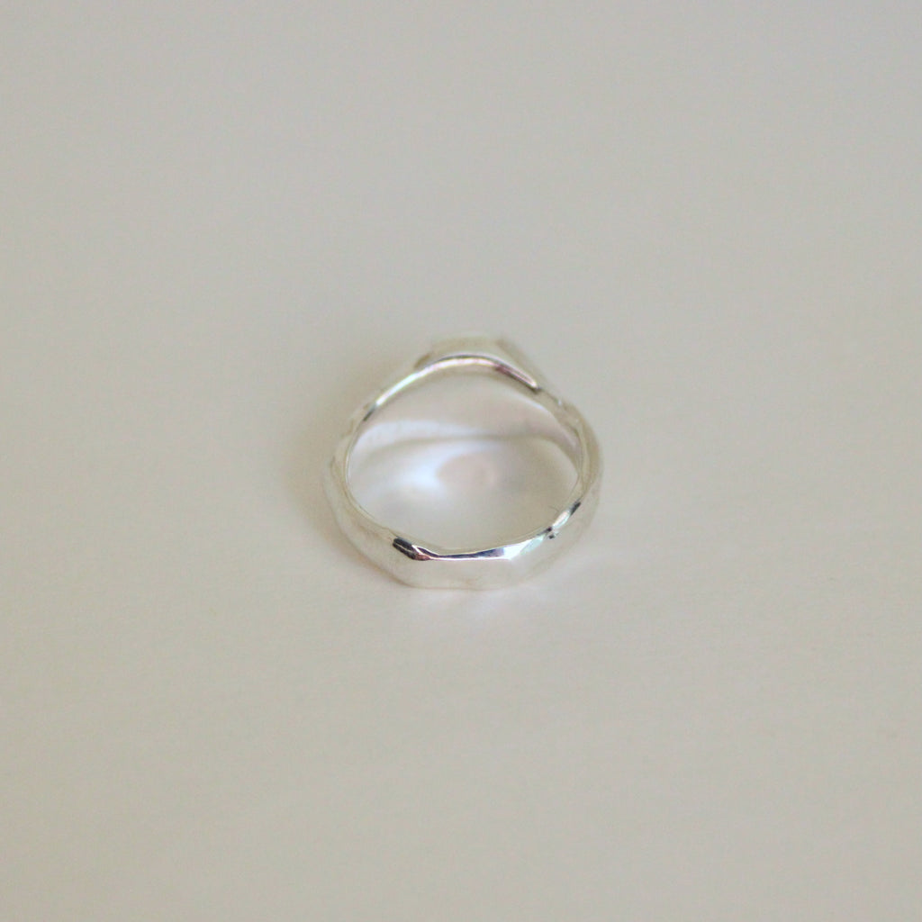Sarn Ring Green Tourmaline - Vertical