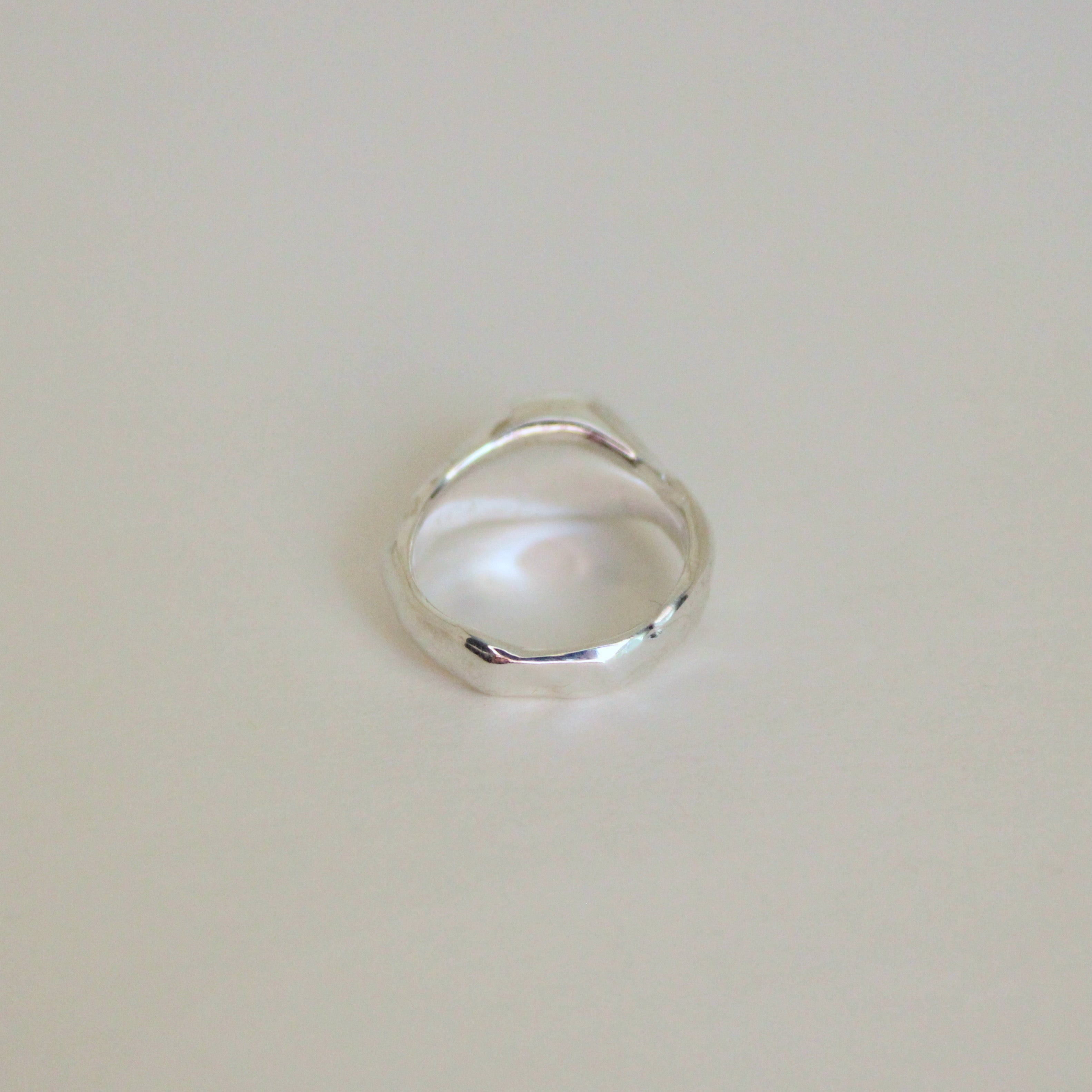 Sarn Ring Green Tourmaline - Vertical