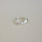 Sarn Ring Green Tourmaline - Vertical