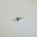 Sarn Ring Green Tourmaline - Horizontal