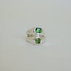 Sarn Ring Green Tourmaline - Horizontal
