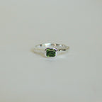 Organic Stacker Green Tourmaline Ring - 2