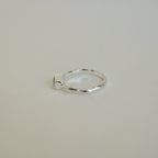 Organic Stacker Green Tourmaline Ring - 2