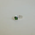 Organic Stacker Green Tourmaline Ring - 1
