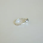 Organic Stacker Green Tourmaline Ring - 1