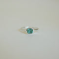 Organic Stacker Aqua Tourmaline Ring