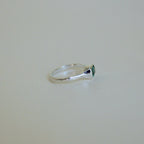 Organic Stacker Aqua Tourmaline Ring