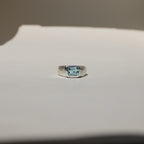 Carved Ring - Aquamarine