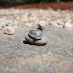 Carved Ring - Aquamarine