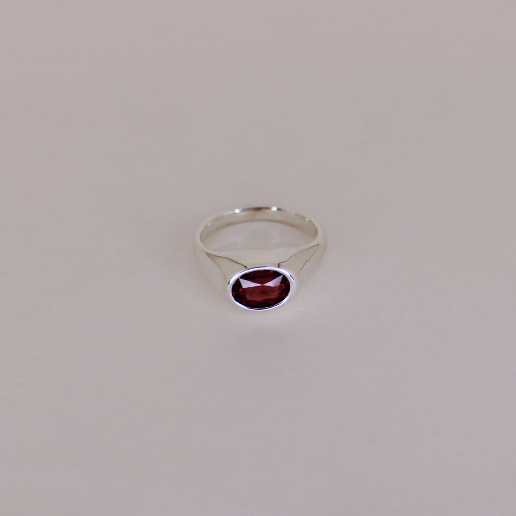 Portal Ring - Garnet