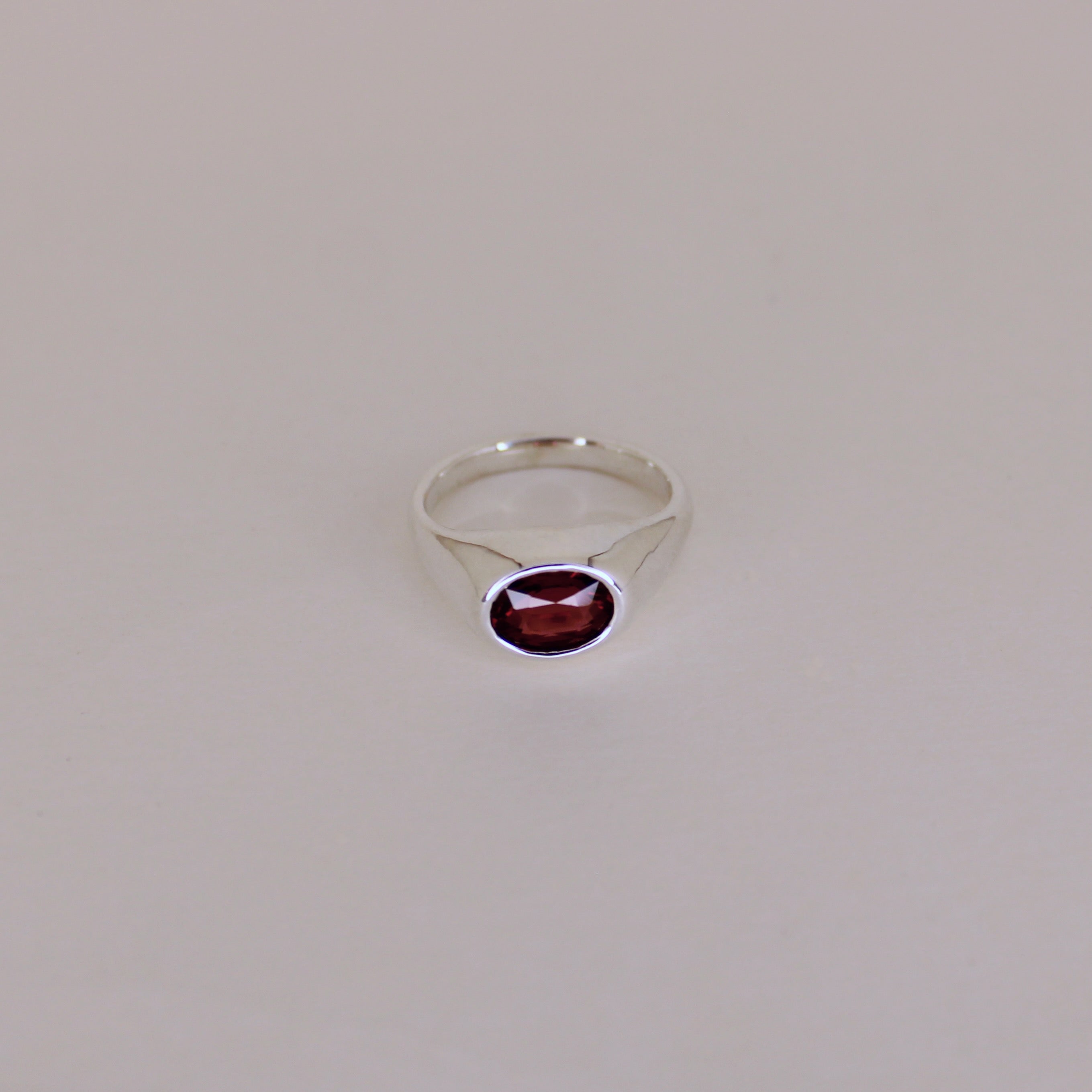 Portal Ring - Garnet