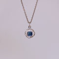 Blueberry Tart - Tourmaline Sterling Silver