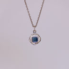 Blueberry Tart - Tourmaline Sterling Silver