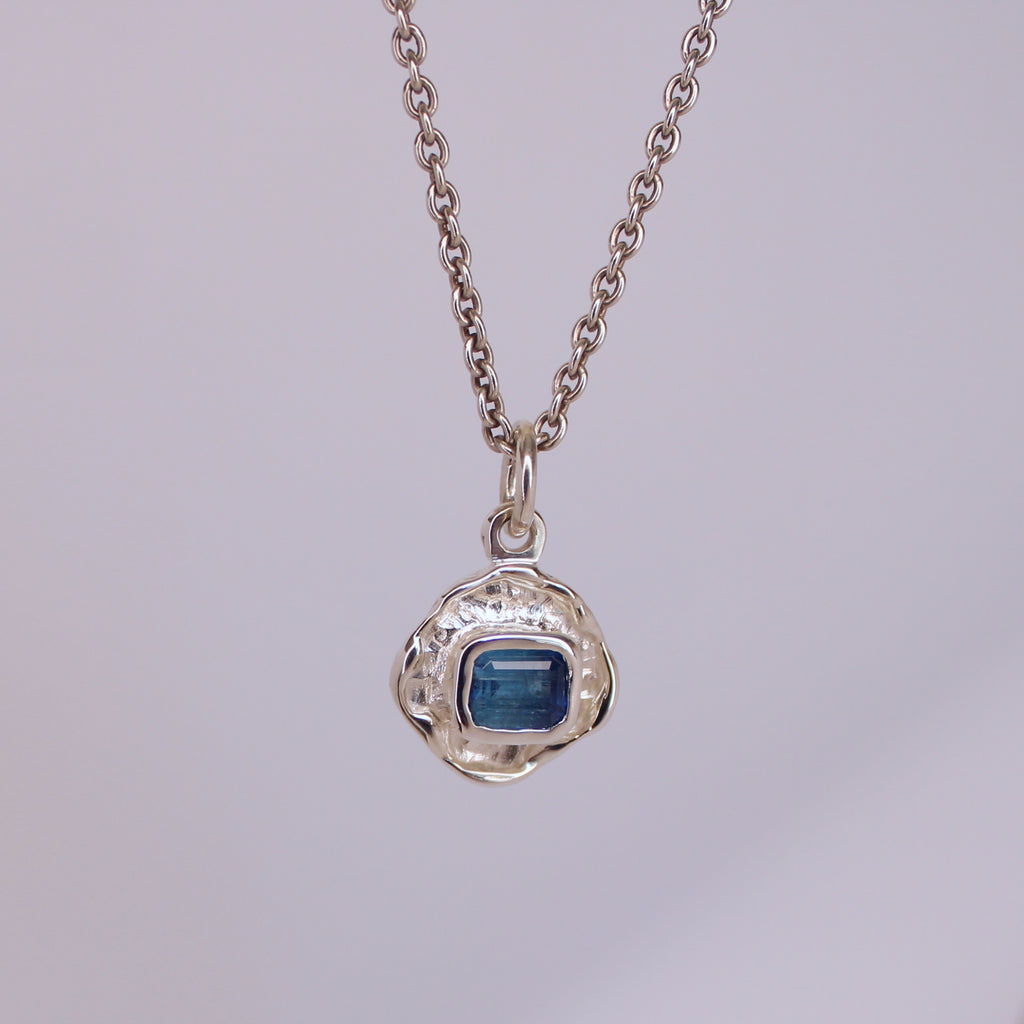 Blueberry Tart - Tourmaline Sterling Silver