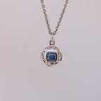 Blueberry Tart - Tourmaline Sterling Silver