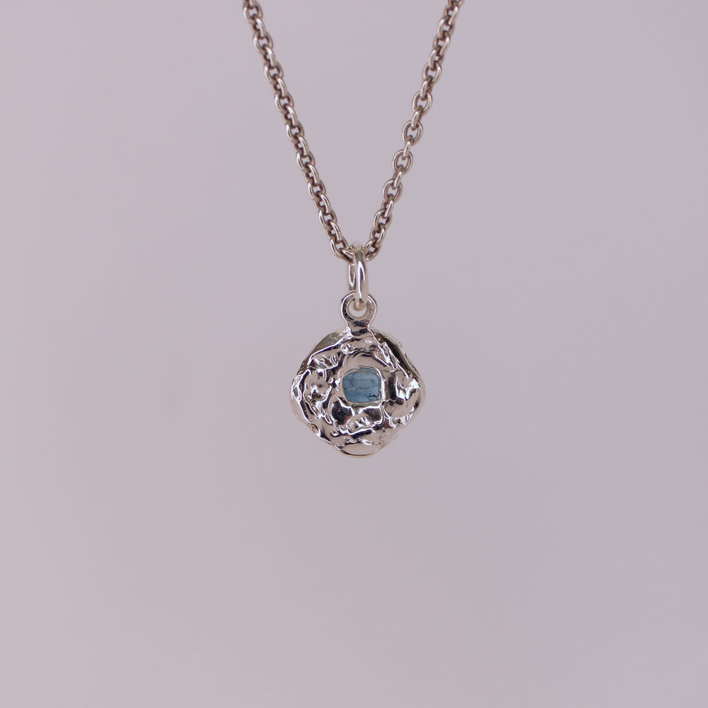 Blueberry Tart - Tourmaline Sterling Silver