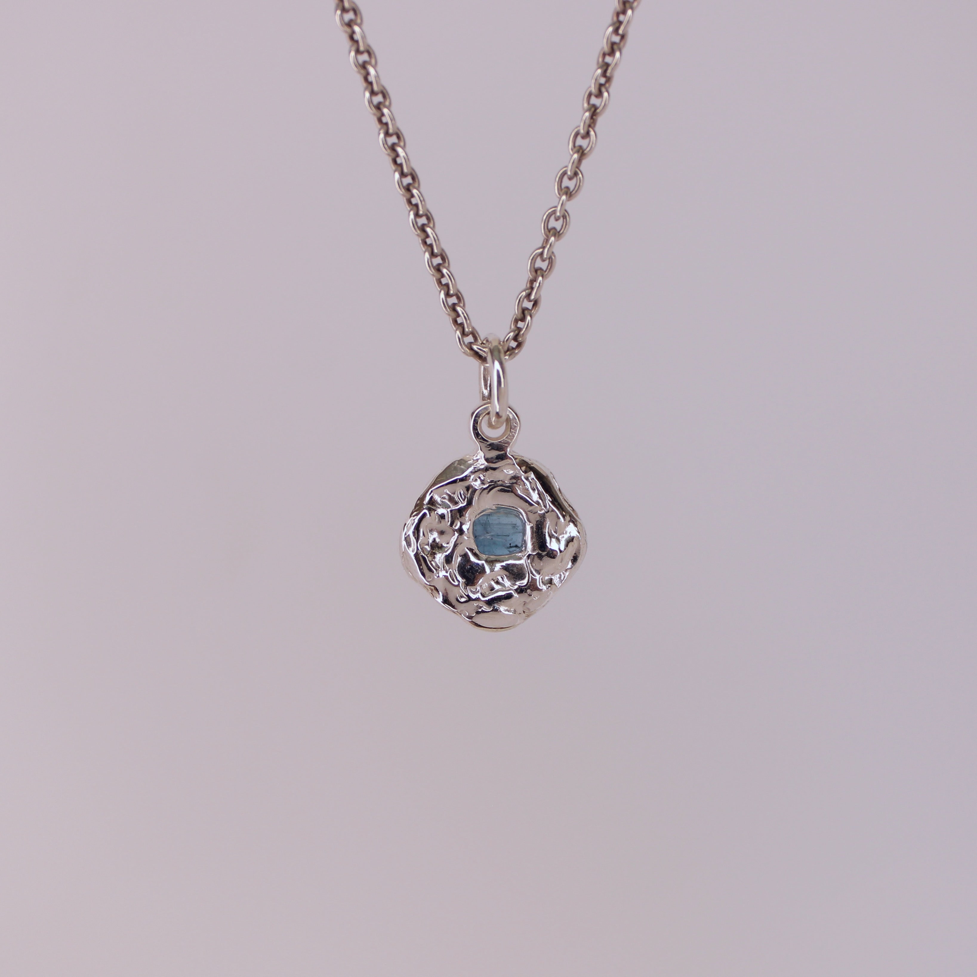 Blueberry Tart - Tourmaline Sterling Silver
